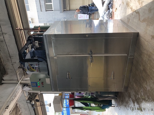 1 2 3 5 10 Ton Easy Control Air Cooling Machine van de Ijsvlok voor Vissen Hoge Betrouwbaar