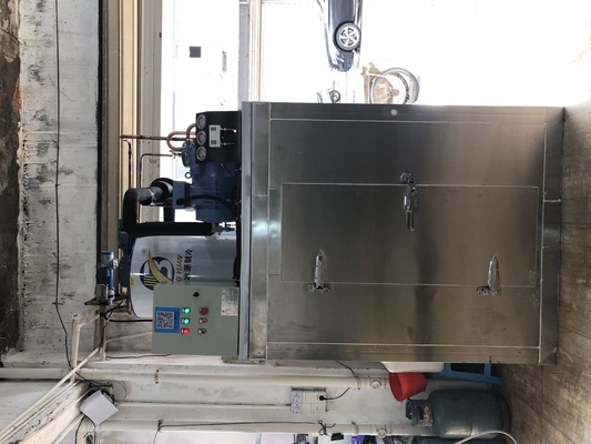 1 2 3 5 10 Ton Easy Control Air Cooling Machine van de Ijsvlok voor Vissen Hoge Betrouwbaar