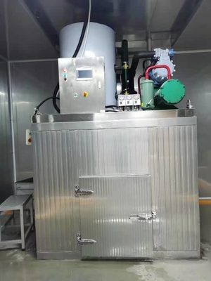 Van de het Staal8ton Vlok van SUS304 Staineless de Machine van de het Ijsmaker voor Vissen