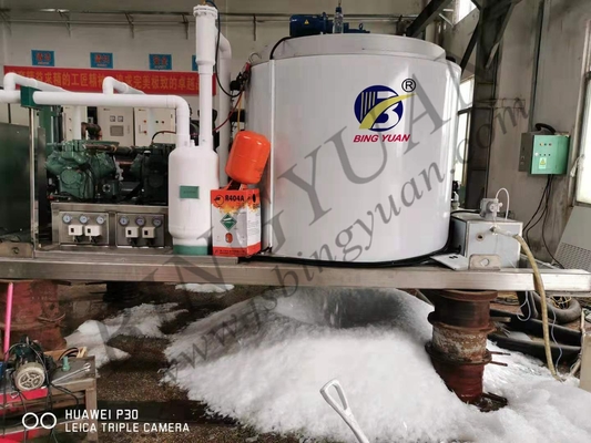 SUS304 grote Ijs het Maken Machine Concreet Koelmateriaal 30ton/Day