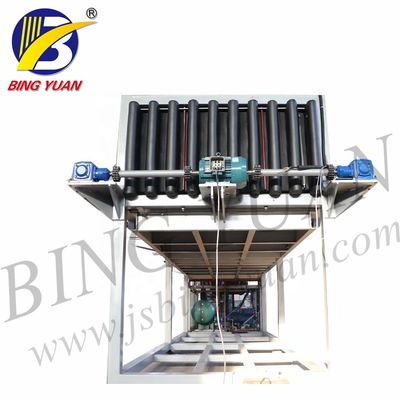 380V 50KG 30 Ton Block Ice Maker Machine, de Duidelijke Machine van het Blokijs