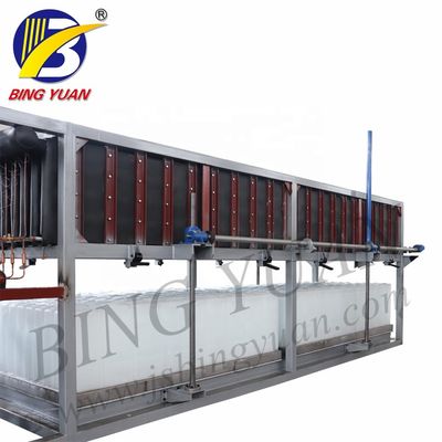 380V 50KG 30 Ton Block Ice Maker Machine, de Duidelijke Machine van het Blokijs