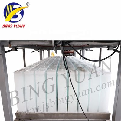 380V 50KG 30 Ton Block Ice Maker Machine, de Duidelijke Machine van het Blokijs