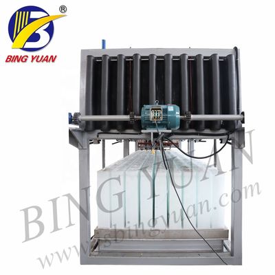 Machine van de het Ijsmaker van het Waterkoelings50kg 220V Blok, 3 Ton Ice Machine