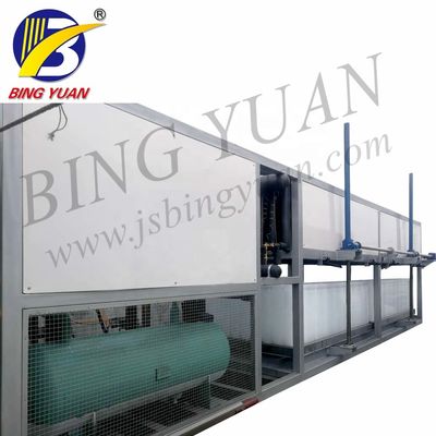 Machine van de het Ijsmaker van het Waterkoelings50kg 220V Blok, 3 Ton Ice Machine