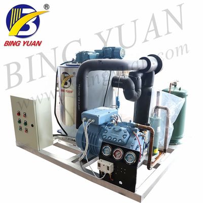 Het verdampings Koelen 10KW R404A het Ijsmaker van de Sneeuwvlok, 3 Ton Ice Machine