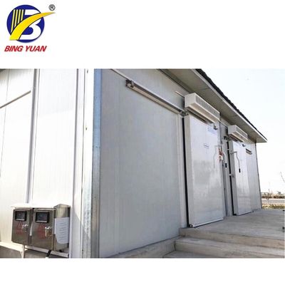 R404A 150mm Zonnemachts Containerized Koude Zaal, de Koude Zaal van de Ijsopslag