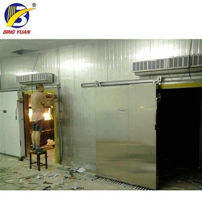R404A 150mm Zonnemachts Containerized Koude Zaal, de Koude Zaal van de Ijsopslag